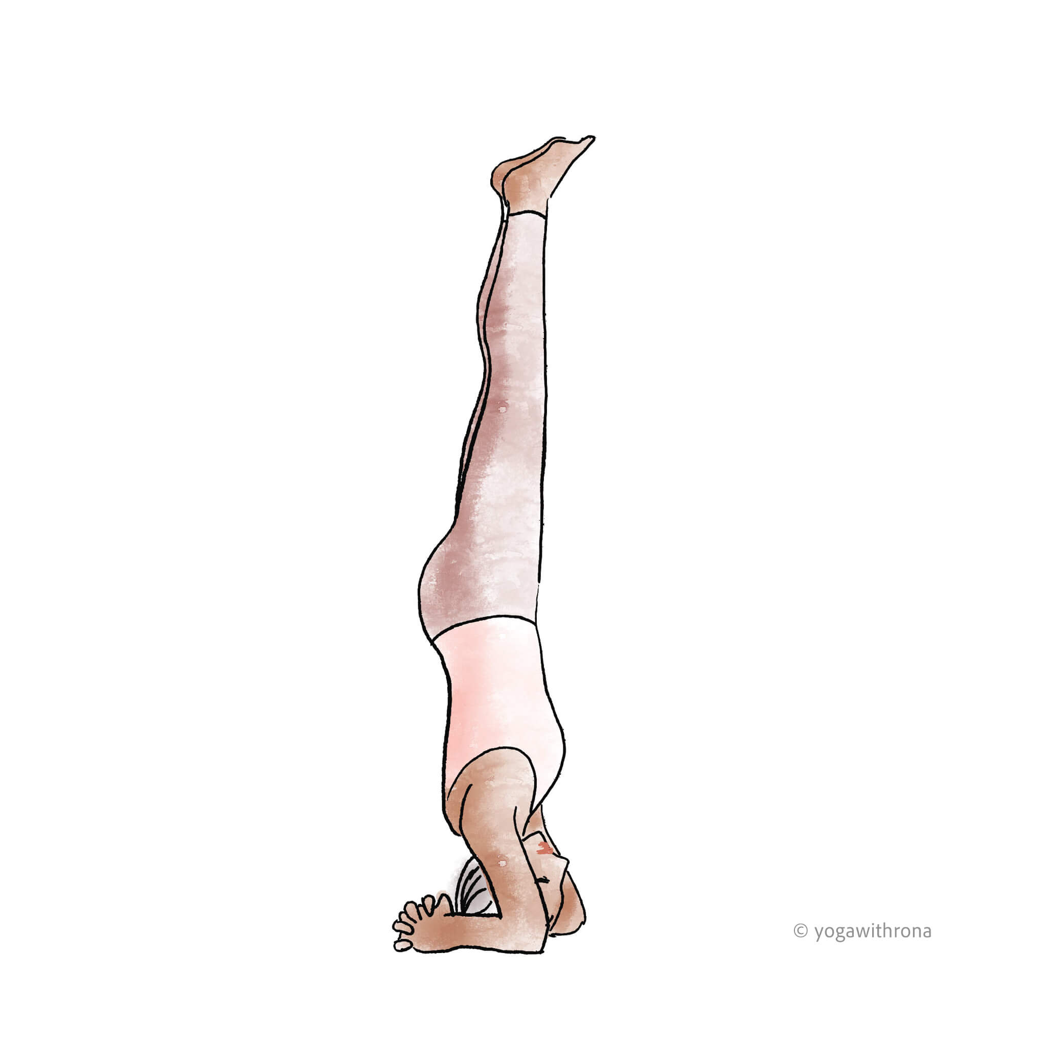 How to Do a Yoga Headstand (Sirsasana)